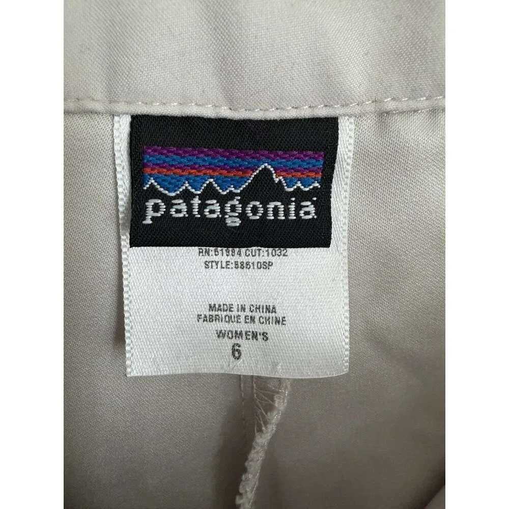 Patagonia Duway Hiking Skort Zip Pocket Gorpcore Travel Sporty Utility Skirt